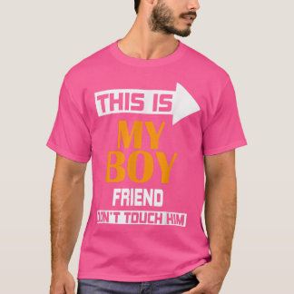 Camiseta Este é o meu Namorado não o toques