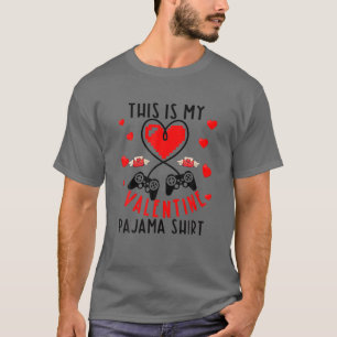 Camiseta Este É O Meu Namorados Jogo De Vídeo Pajama, Val