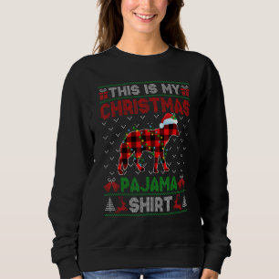 Camiseta Este É O Meu Natal Coyote Pajama Xmas Lights