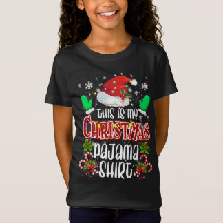 Camiseta Este é o meu Natal Pajama a empatar a festa dos Pa
