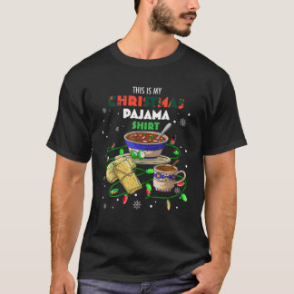 Camiseta Este É O Meu Natal Pajama Pozole Tamales Champur