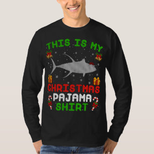 Camiseta Este É O Meu Natal Pajama Ugly Tuna