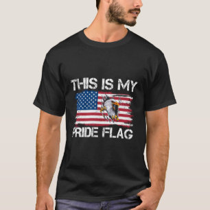 Camiseta Este É O Meu Orgulho Bandeira Americana No Dia 4 D