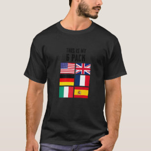 Camiseta Este É O Meu Pacote De 6 Projetos Gráficos Sarcást