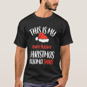 Camiseta Este É O Meu Pajama De Natal