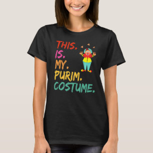 Camiseta Este É O Meu Palhaço Engraçado De Purim
