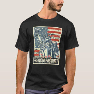Camiseta Este É O Meu Passaporte De Liberdade