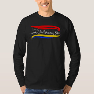 Camiseta Este É O Meu Pássaro Sortudo A Ver O Watche De Bir