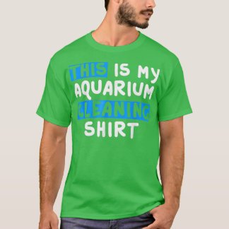 Camiseta Este É O Meu Peixe De Limpeza Do Aquário