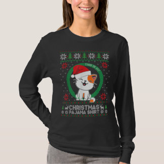 Camiseta Este é o meu pijama de natal...