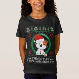Camiseta Este é o meu pijama de natal...