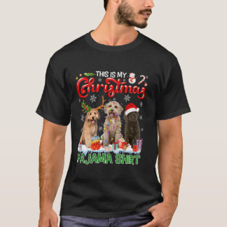 Camiseta Este É O Meu Pijama Labradoodle Cães Sobre A Chris