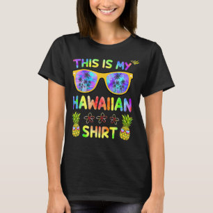 Camiseta Este É O Meu Piné De Praia Havaiano Luau Aloha Haw
