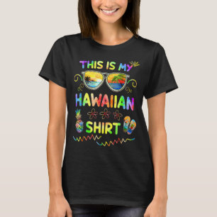 Camiseta Este É O Meu Pine De Praia Havaiano Luau Aloha Haw