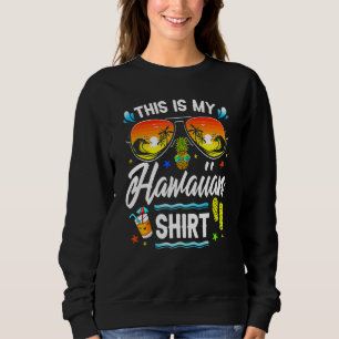 Camiseta Este É O Meu Piné De Praia Havaiano Luau Aloha Haw