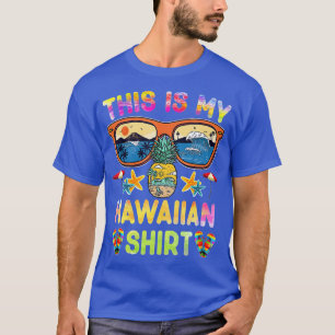 Camiseta Este É O Meu Pineap De Praia Havaiano Luau Aloha H