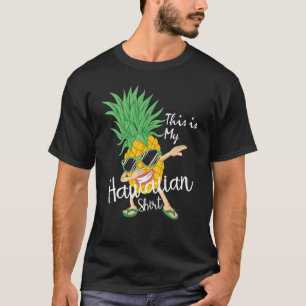 Camiseta Este É O Meu Pineap De Praia Havaiano Luau Aloha H