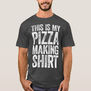 Camiseta Este É O Meu Pizza Fazer Lover