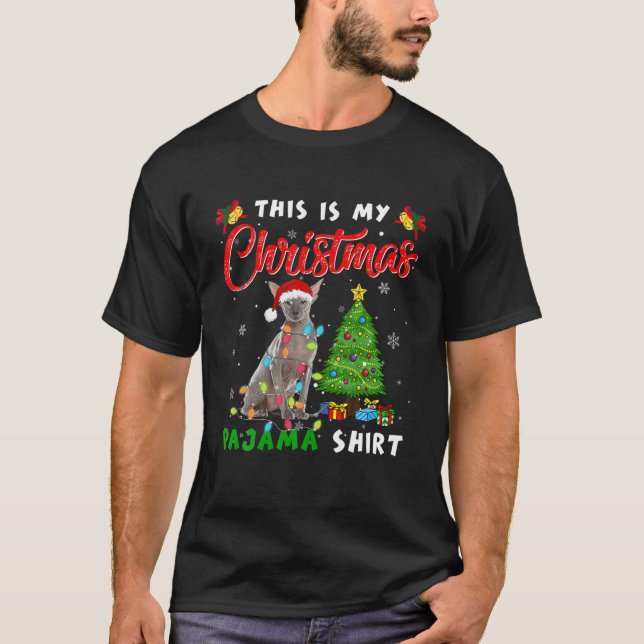 Camiseta Este É O Meu Pjama De Natal. (Frente)