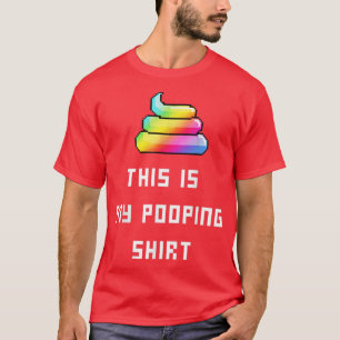 Camiseta Este É O Meu Pooping