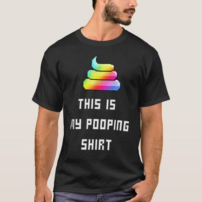 Camiseta Este É O Meu Pooping (Frente)