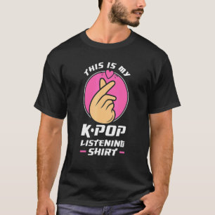 Camiseta este é o meu pop k pop audik pop merch k