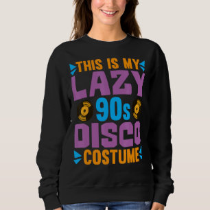 Camiseta Este é o meu Preguiçoso Costume Disco dos anos 90 
