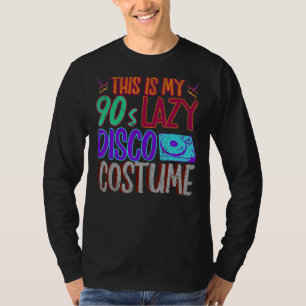 Camiseta Este é o meu Preguiçoso Costume Disco dos anos 90 