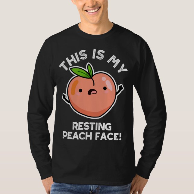 Camiseta Este É O Meu Presente De Fruta Engraçado Com A Paz (Frente)
