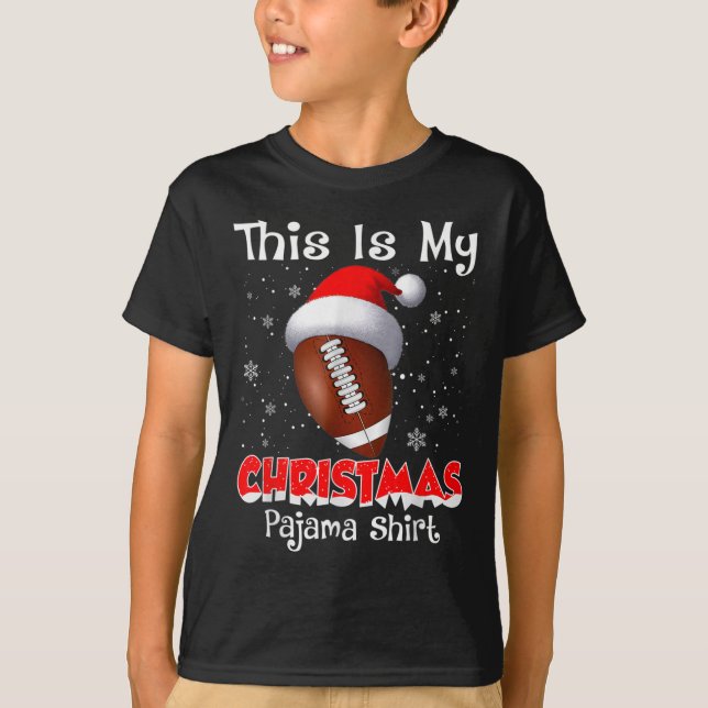 Camiseta Este É O Meu Presente De Natal Para O Futebol (Frente)
