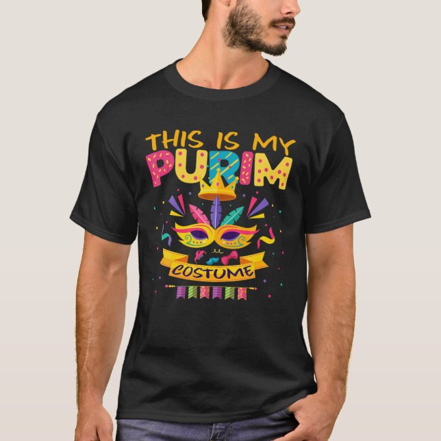 Camiseta Este É O Meu Presente De Purim Judeu (Frente)