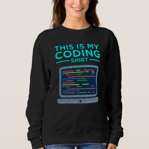 Camiseta Este É O Meu Programador De Programação De Computa