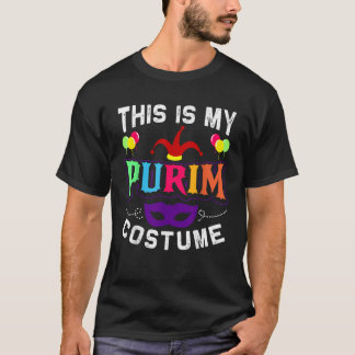 Camiseta Este É O Meu Purim Costume Judeu Feliz Purim