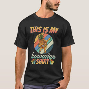 CAMISETA ESTE É O MEU RET TROPICAL DE BEBÊ HAWAIIANO