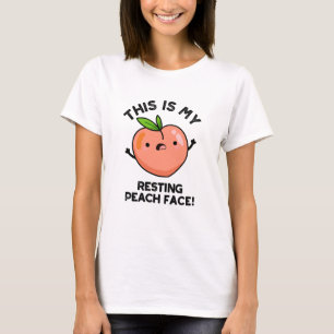 Camiseta Este É O Meu Rosto De Paz Em Descanso