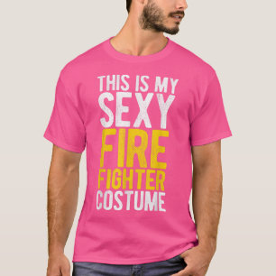 Camiseta Este É O Meu Sey Bombeiro Figurume Halloween 6555