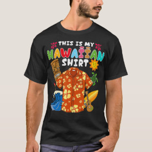 Camiseta Este é o meu Sumo Havaiano Tropical Engraçado,