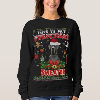 Camiseta Este É O Meu Suor De Natal, Um Grande Cachorro De 