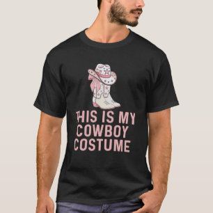 Camiseta Este é o meu traje de cowboy engraçado Cowboy