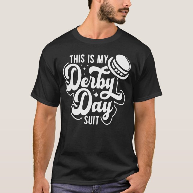 Camiseta Este É O Meu Traje De Dia Derby U2013 (Frente)