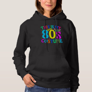 Camiseta Este É o Meu Traje de Fantasia dos Anos 80 Roupas 