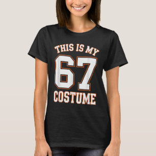 Camiseta Este é o meu traje de Halloween 67 Halloween