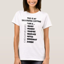 Este é o meu traje de Halloween Marca de Verificaç