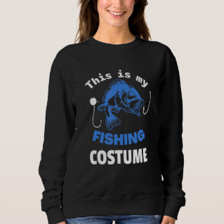 Camiseta Este é o meu traje de pesca para pescador e pescad
