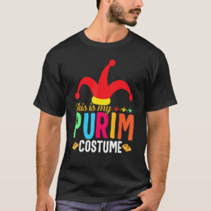 Camiseta Este é o meu traje de Purim Feliz Feriado de Purim