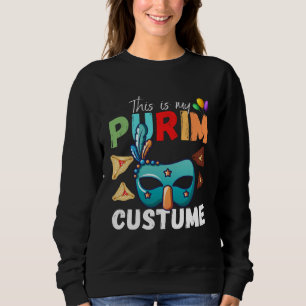 Camiseta Este é o meu traje de Purim Judaico Feliz Purim Ha