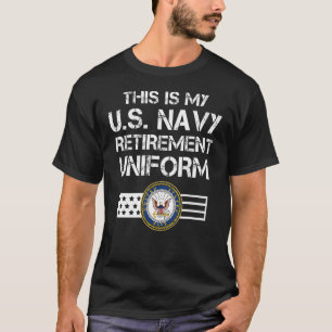 Camiseta Este É O Meu U Na Vy Retirement Uniform Na Vy Reti