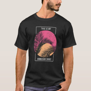 Camiseta Este É O Meu Vac De Verão Da Praia Havaiana Aloha