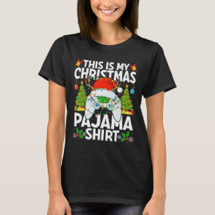 Camiseta Este É O Meu Vídeo Do Pajama De Natal