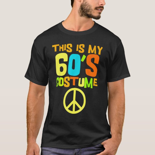 Camiseta Este é o meu Visto de festas de fantasia dos anos  (Frente)